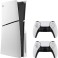 ΚΟΝΣΟΛΑ PS5 SONY E CHASSIS (711719022503) SLIM &amp; DUALSENSE WHITE/BLACK